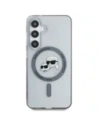 Wholesale Karl Lagerfeld Button Karl & Choupette Heads Printed Logo MagSafe Samsung Galaxy S25 black - KLD22037 - {ean13} - Hurt