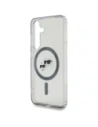 Wholesale Karl Lagerfeld Button Karl & Choupette Heads Printed Logo MagSafe Samsung Galaxy S25 black - KLD22037 - {ean13} - Hurt
