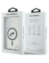 Wholesale Karl Lagerfeld Button Karl & Choupette Heads Printed Logo MagSafe Samsung Galaxy S25 black - KLD22037 - {ean13} - Hurt
