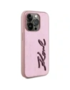Hurtownia GSM - Karl Lagerfeld Ráncos Fém Aláírás Apple iPhone 15 Pro Max rózsaszín - KLD22038 - {ean13} - Hurt