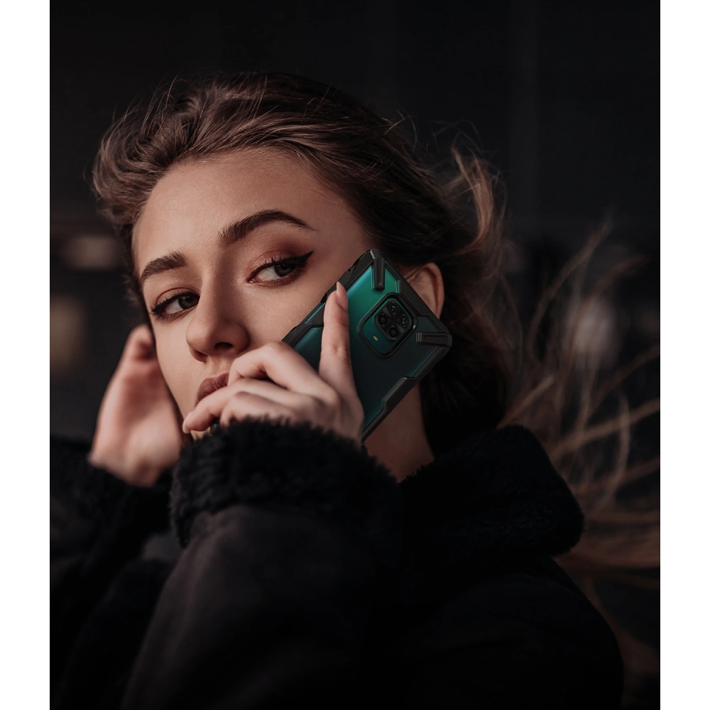 Hurtownia GSM - Etui Ringke Fusion-X Redmi Note 9S/9 Pro/9 Pro Max černé - RGK1189BLK - {ean13} - Hurt