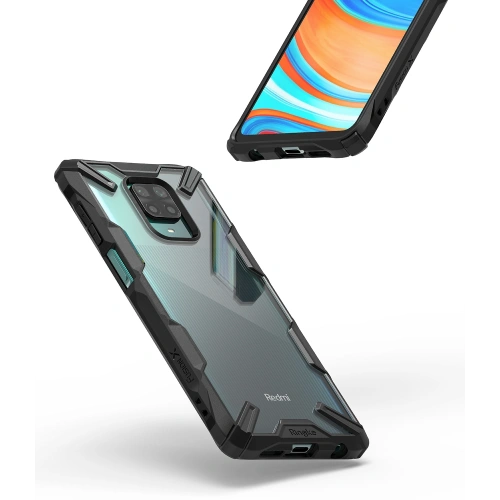 Etui Ringke Fusion-X Redmi Note 9S/9 Pro/9 Pro Max Black