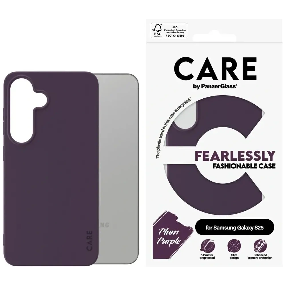 Hurtownia GSM - CARE von PanzerGlass Fashion Samsung Galaxy S25 lila - PZG853 - {ean13} - Hurt