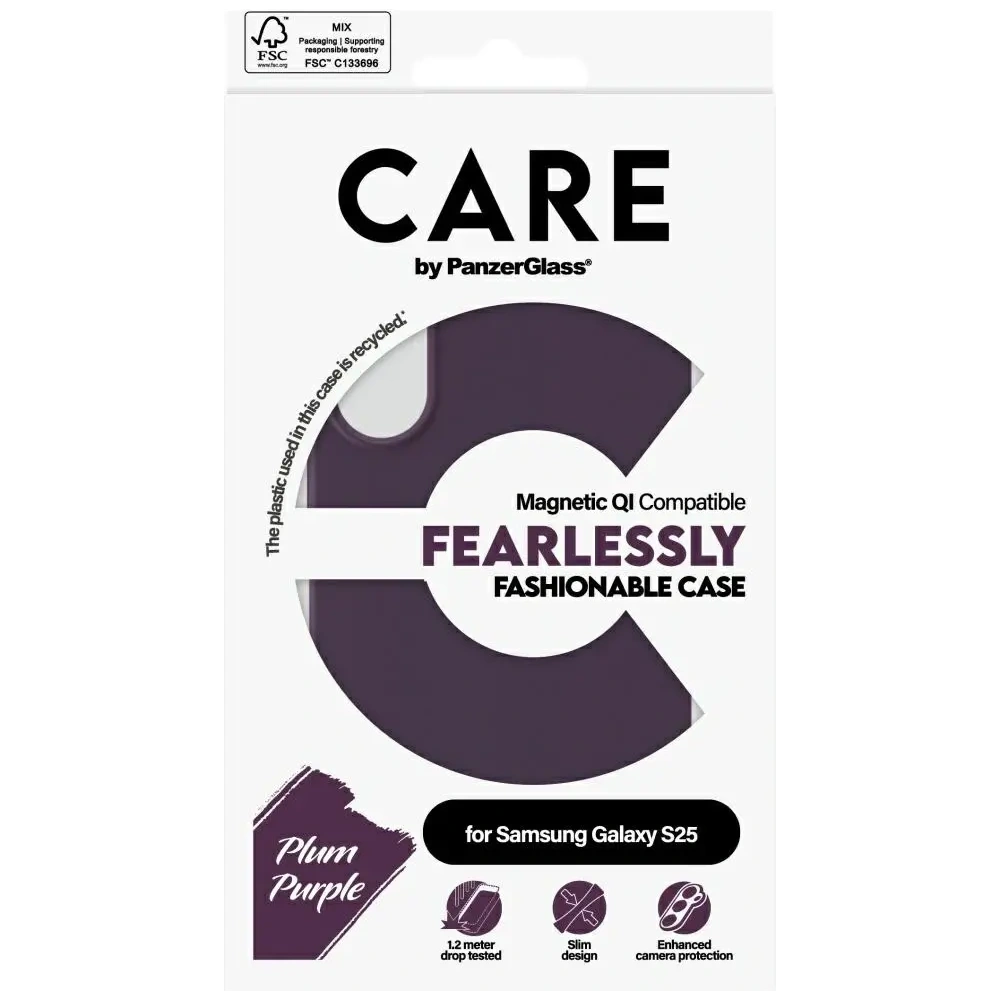 Hurtownia GSM - CARE von PanzerGlass Fashion Samsung Galaxy S25 lila - PZG853 - {ean13} - Hurt