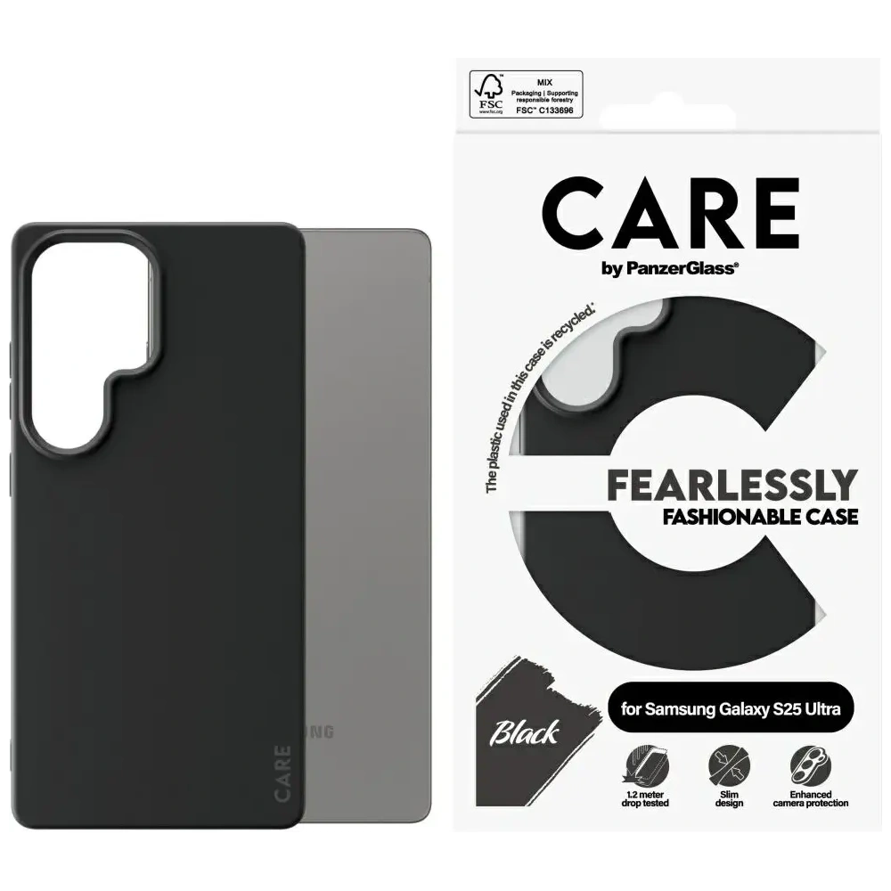 Wholesale CARE by PanzerGlass Fashion Samsung Galaxy S25 Ultra black - PZG855 - {ean13} - Hurt