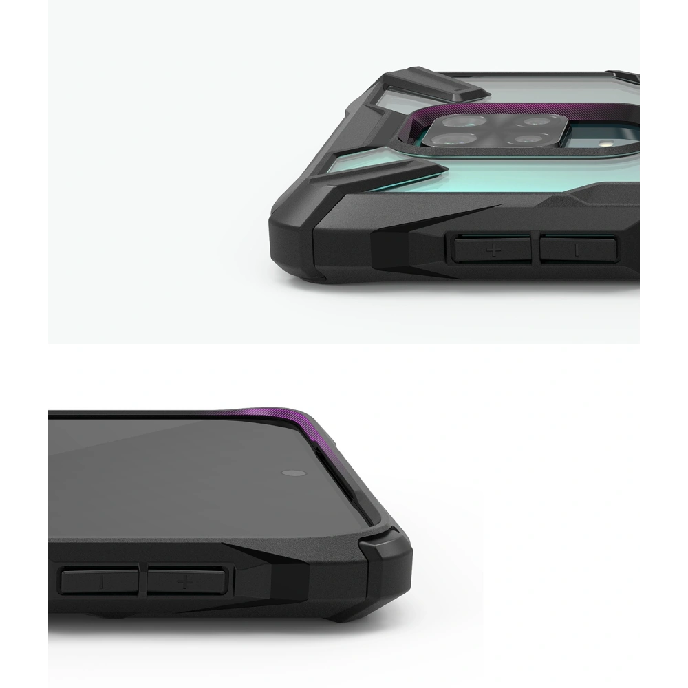 Hurtownia GSM - Etui Ringke Fusion-X Redmi Note 9S/9 Pro/9 Pro Max černé - RGK1189BLK - {ean13} - Hurt