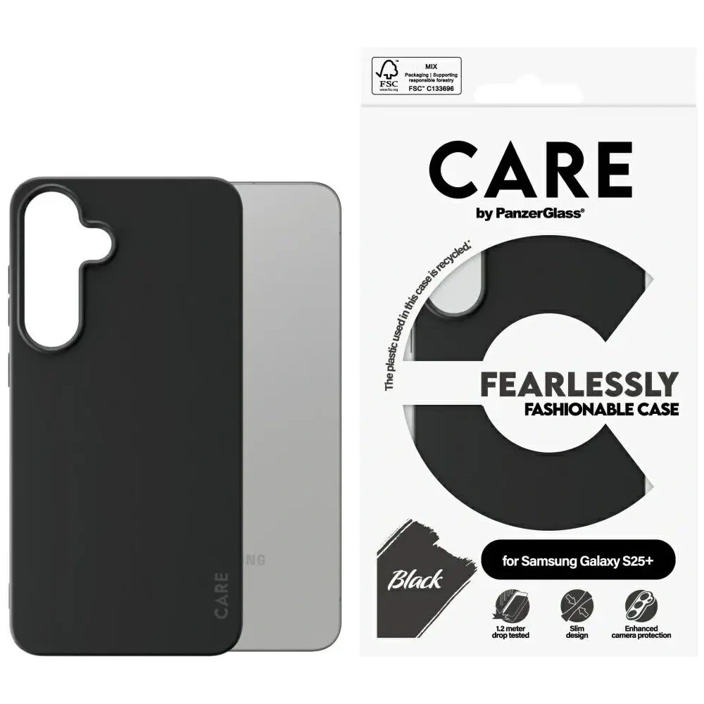 Hurtownia GSM - Etui CARE by PanzerGlass Fashion do Samsung Galaxy S25+ Plus czarny - PZG857 - {ean13} - Hurt