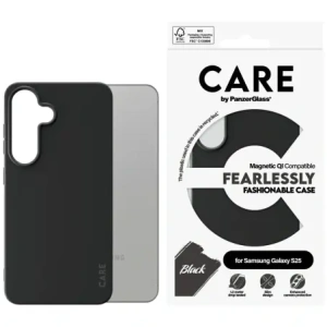 Hurtownia GSM - CARE de la PanzerGlass Fashion QI Samsung Galaxy S25 negru - PZG860 - {ean13} - Hurt
