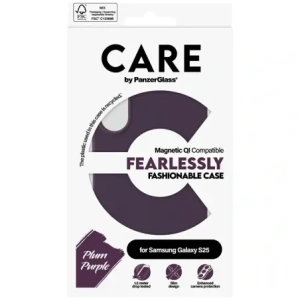 Hurtownia GSM - CARE de la PanzerGlass Fashion QI Samsung Galaxy S25 violet - PZG861 - {ean13} - Hurt