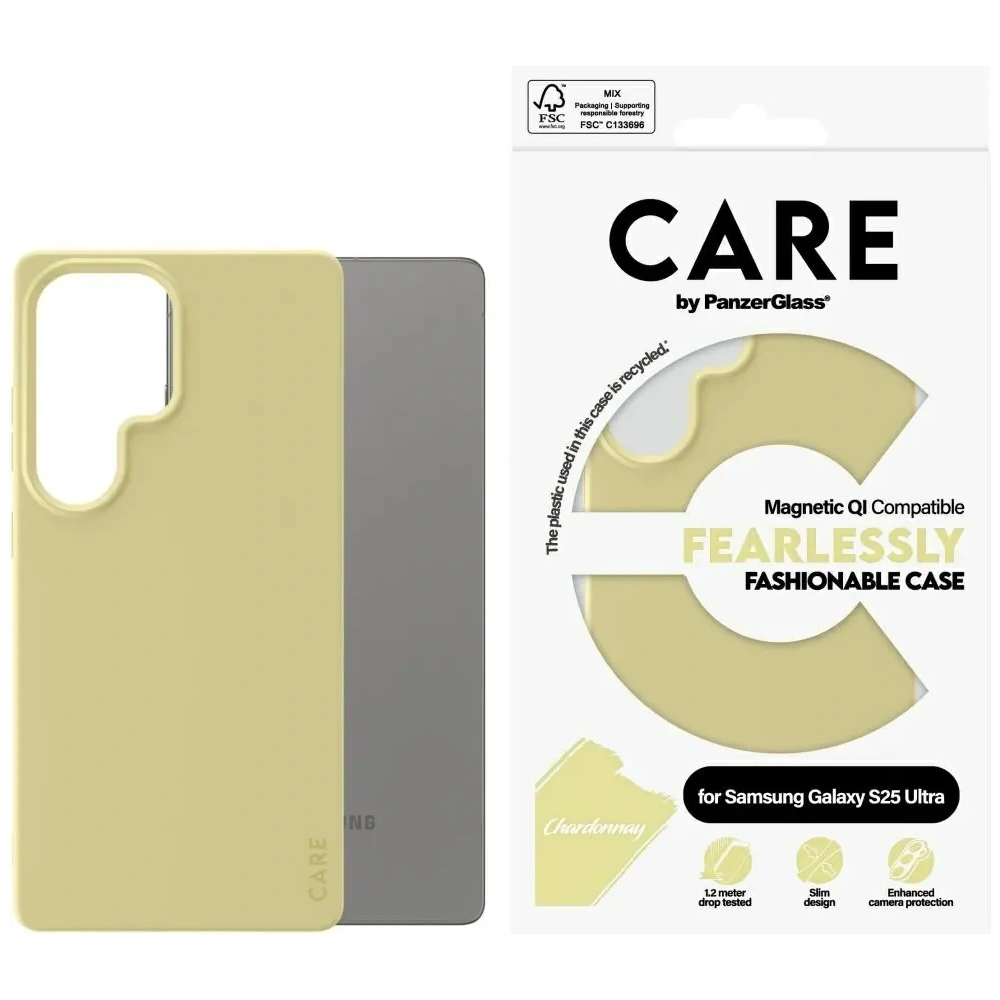 Wholesale CARE by PanzerGlass Fashion QI Samsung Galaxy S25 Ultra chardonnay - PZG862 - {ean13} - Hurt