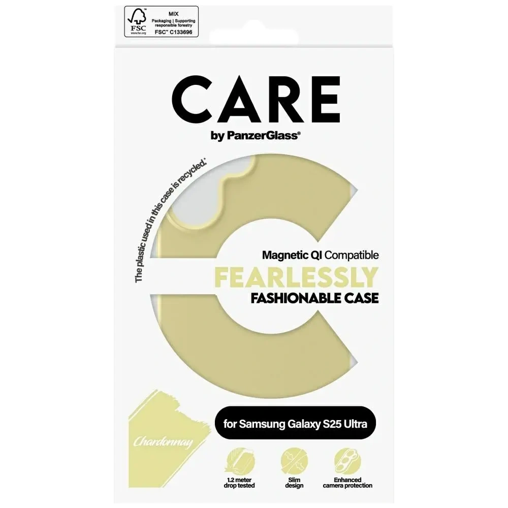 Wholesale CARE by PanzerGlass Fashion QI Samsung Galaxy S25 Ultra chardonnay - PZG862 - {ean13} - Hurt