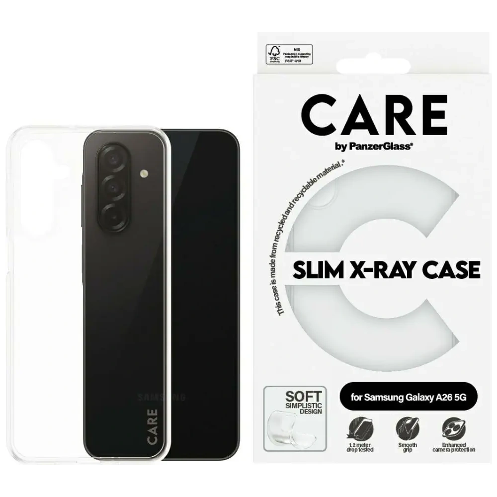 Hurtownia GSM - CARE von PanzerGlass Fashion X-Ray Samsung Galaxy A26 5G klar - PZG868 - {ean13} - Hurt