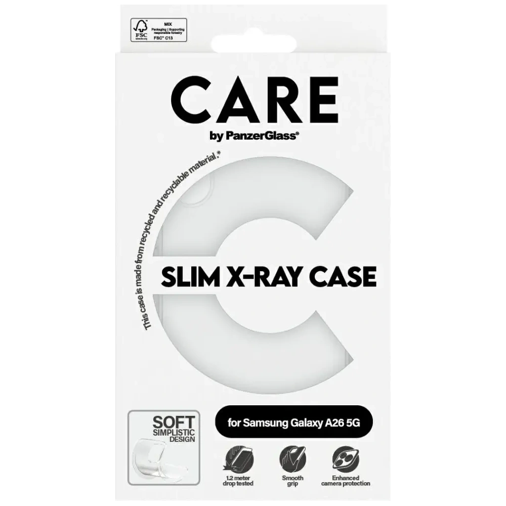 Hurtownia GSM - CARE von PanzerGlass Fashion X-Ray Samsung Galaxy A26 5G klar - PZG868 - {ean13} - Hurt