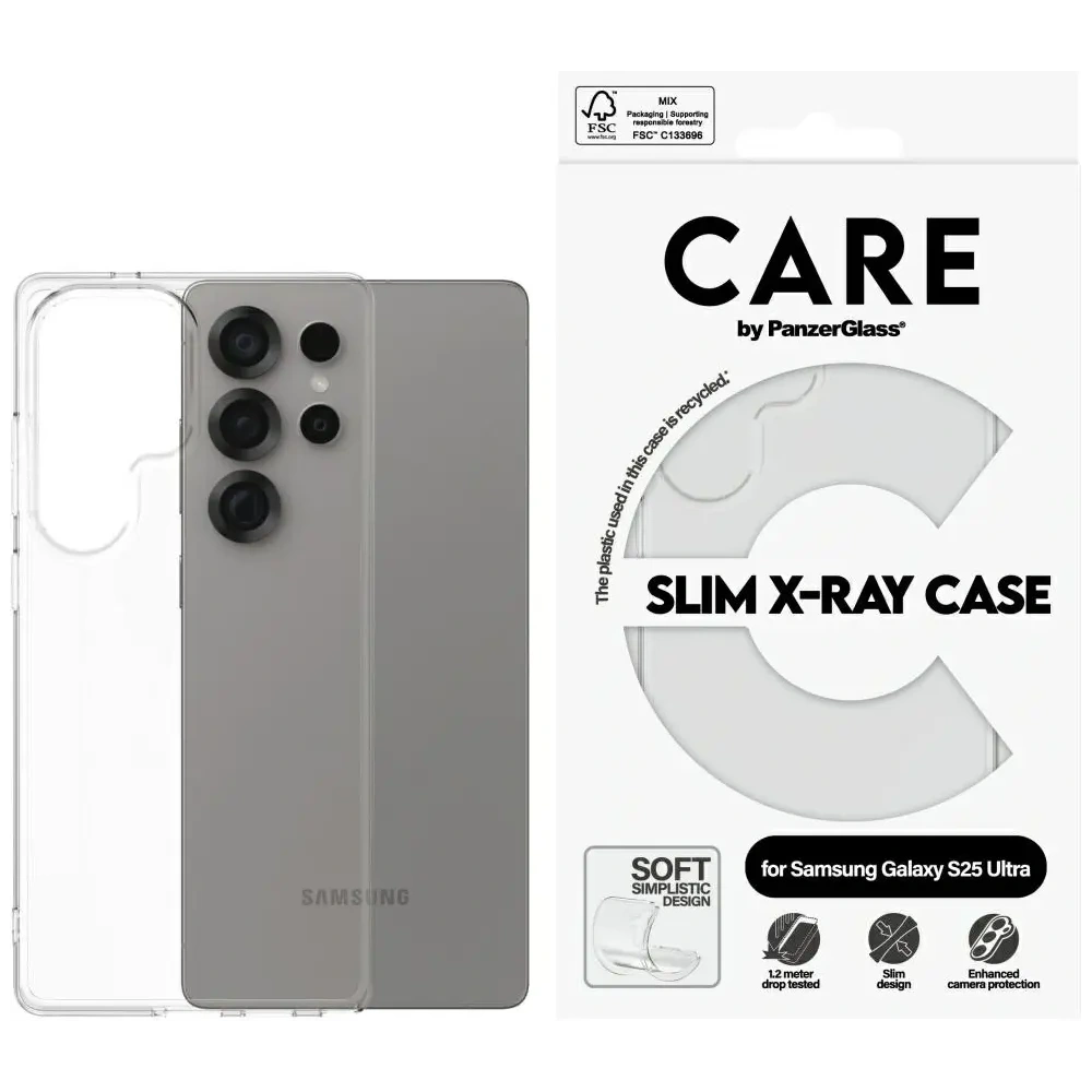 Wholesale CARE by PanzerGlass Fashion X-Ray Samsung Galaxy S25 Ultra clear - PZG870 - {ean13} - Hurt