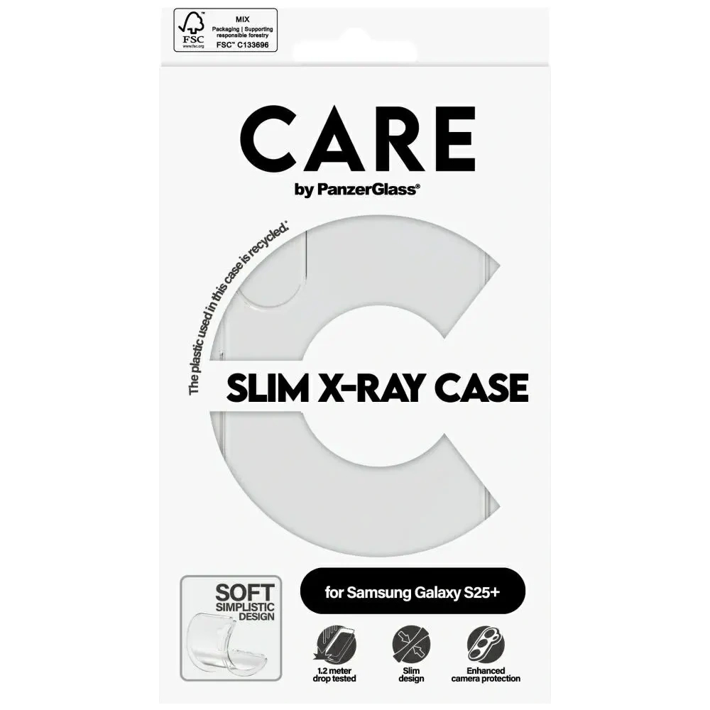 Wholesale CARE by PanzerGlass Fashion X-Ray Samsung Galaxy S25+ Plus clear - PZG871 - {ean13} - Hurt