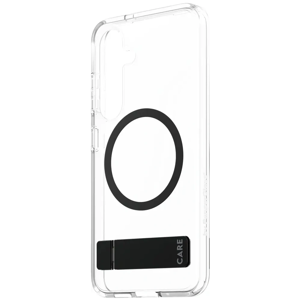 Wholesale CARE by PanzerGlass Feature Black Kickstand & QI Samsung Galaxy S25 clear - PZG872 - {ean13} - Hurt