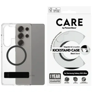 Hurtownia GSM - CARE von PanzerGlass Feature Schwarz Kickstand & QI Samsung Galaxy S25 Ultra klar - PZG873 - {ean13} - Hurt
