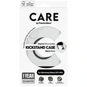 Hurtownia GSM - CARE von PanzerGlass Feature Schwarz Kickstand & QI Samsung Galaxy S25 Ultra klar - PZG873 - {ean13} - Hurt
