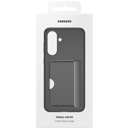 Etui Samsung Card Slot do Galaxy A36 czarny