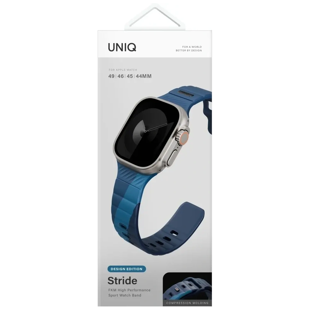 Hurtownia GSM - UNIQ Stride De Gumi Szíj Apple Watch 6/7/8/9/10/SE/Ultra 1/2 44/45/46/49mm vihar - UNIQ1542 - {ean13} - Hurt