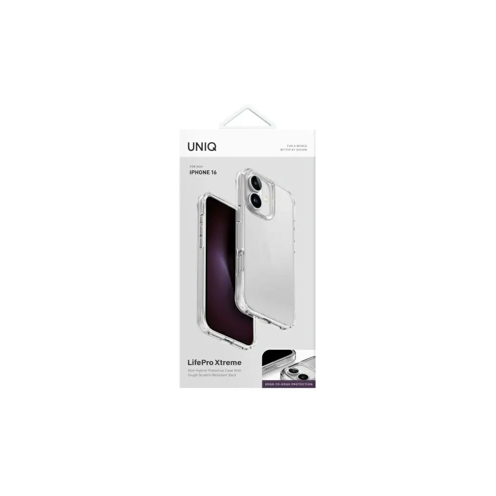 Hurtownia GSM - Etui UNIQ LifePro Xtreme Apple iPhone 16 przezroczysty/clear - UNIQ1544 - {ean13} - Hurt