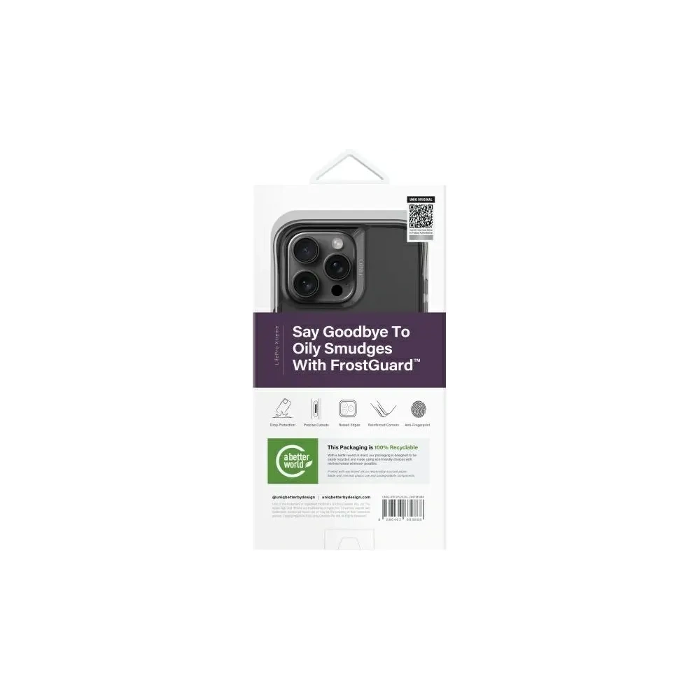 Hurtownia GSM - UNIQ LifePro Xtreme Apple iPhone 16 Pro Max Magclick nabíjení kouřové - UNIQ1546 - {ean13} - Hurt