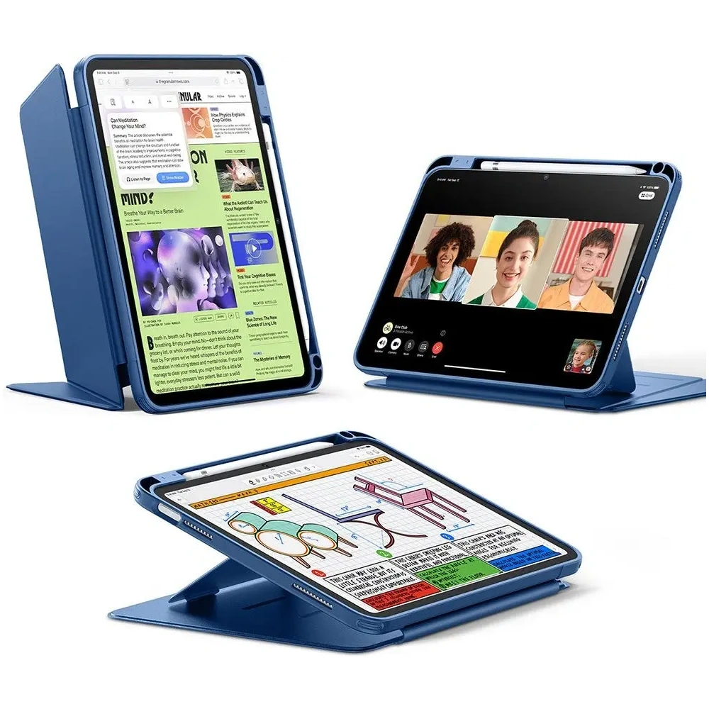 Wholesale ESR Flip Hybrid Apple iPad 10.9" 2022 / 11" 2025 Black Navy Blue - ESR913 - {ean13} - Hurt