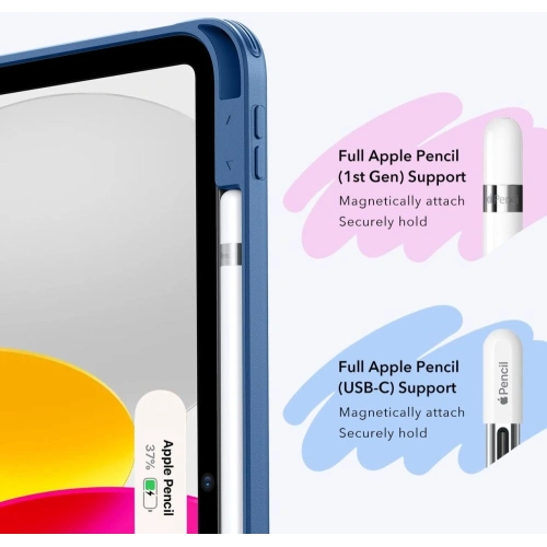 Etui ESR Flip Hybrid Apple iPad 10.9" 2022 / 11" 2025 Black Navy Blue