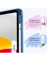 Wholesale ESR Flip Hybrid Apple iPad 10.9" 2022 / 11" 2025 Black Navy Blue - ESR913 - {ean13} - Hurt