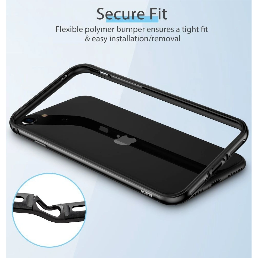 Hurtownia GSM - Etui ESR Edge Guard Apple iPhone SE 2022/SE 2020/8/7 šedé - ESR177GRY - {ean13} - Hurt