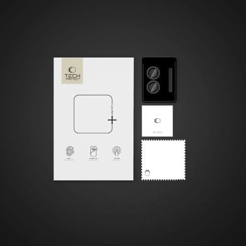 Osłona na aparat Tech-Protect Camring Fit+ Samsung Galaxy S25 Edge Clear