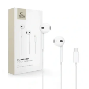 Hurtownia GSM - Căști Tech-Protect Ultraboost USB-C Albă de bază - THP4151 - {ean13} - Hurt