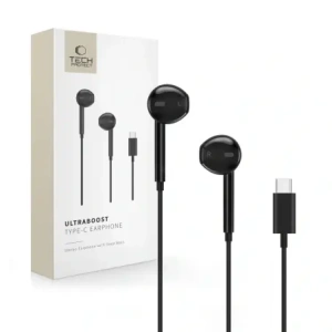 Hurtownia GSM - Căști Tech-Protect Ultraboost USB-C Negru Core - THP4152 - {ean13} - Hurt