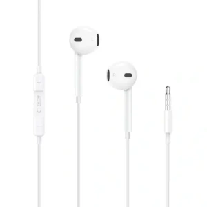 Wholesale Tech-Protect Ultraboost Jack 3.5mm Earphone Core White - THP4153 - {ean13} - Hurt