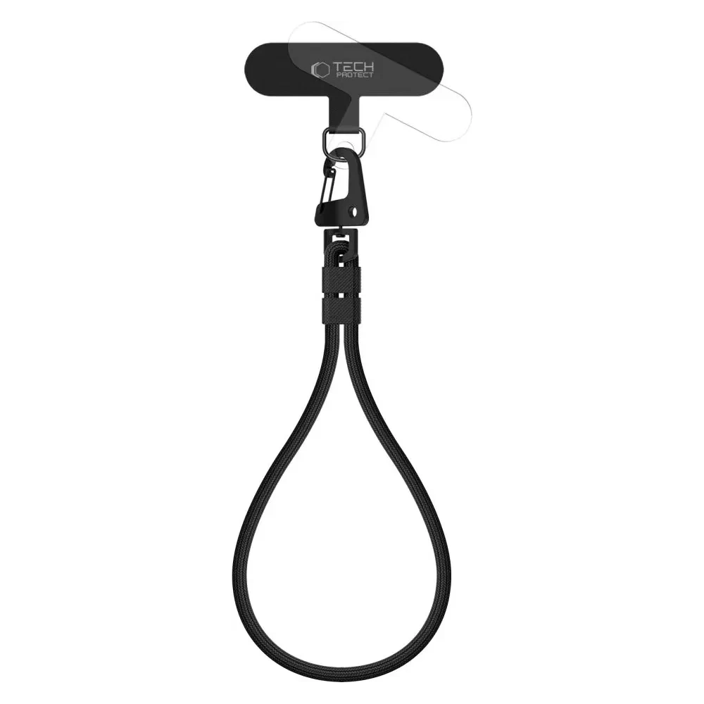 Hurtownia GSM - Tech-Protect C8S Curea de mână din frânghie neagră - THP4156 - {ean13} - Hurt