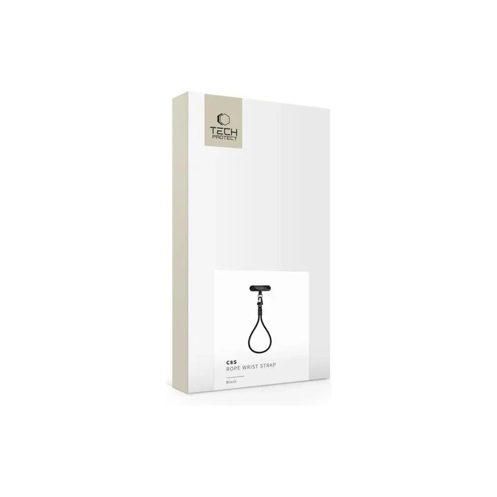 Hurtownia GSM - Tech-Protect C8S Curea de mână din frânghie neagră - THP4156 - {ean13} - Hurt