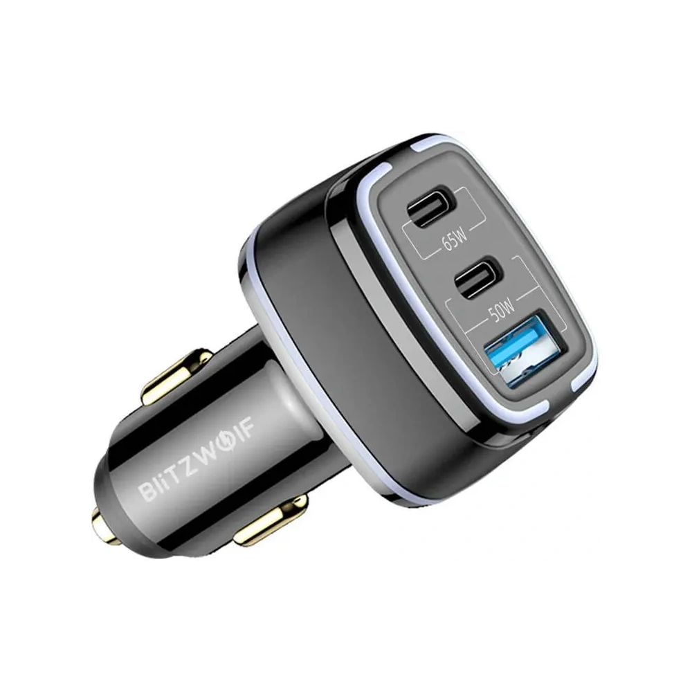 Hurtownia GSM - BlitzWolf BW-BC4 115W 3-Port USB-A, 2x USB-C PD Auto-Ladegerät - BLZ659 - {ean13} - Hurt