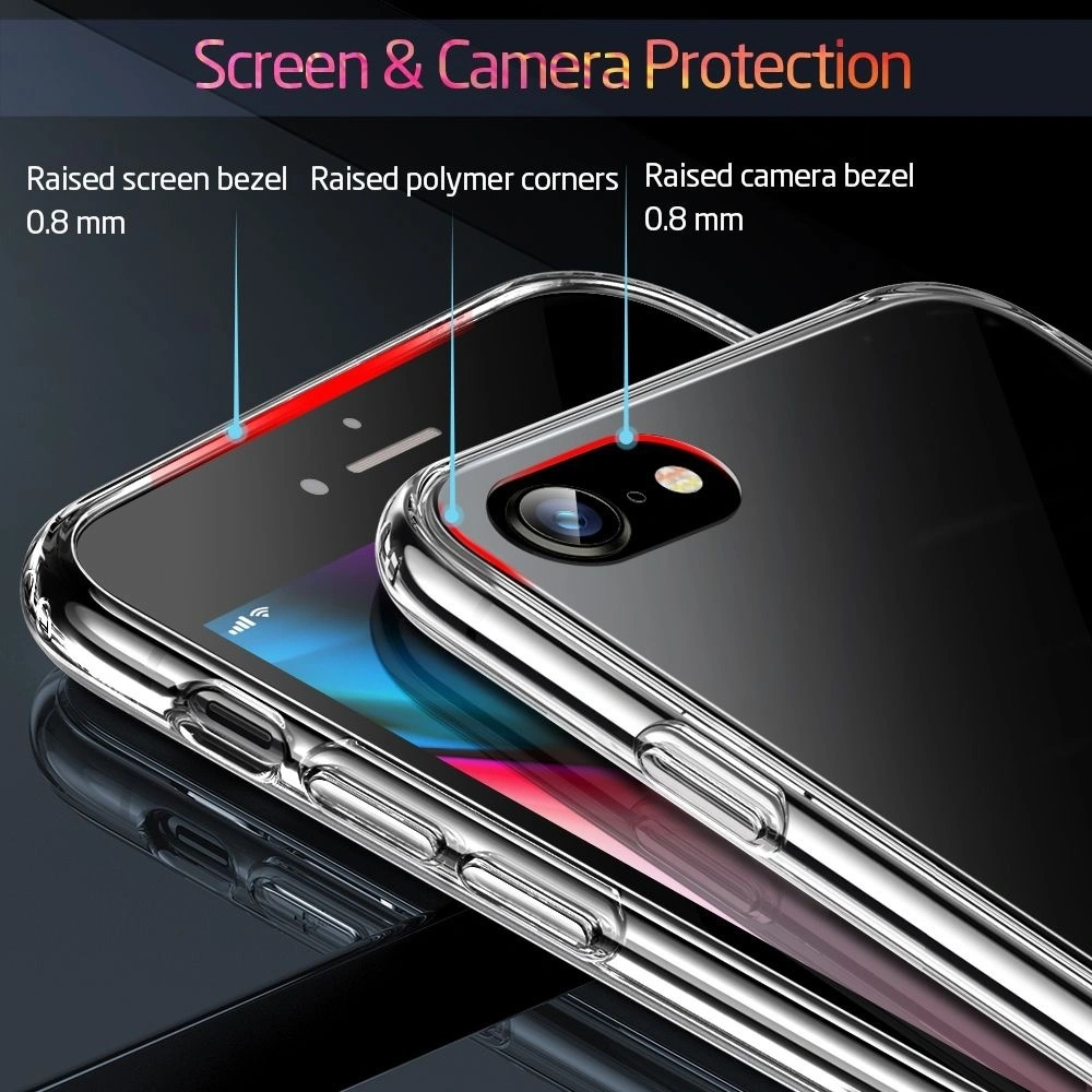 Hurtownia GSM - Etui ESR Ice Shield Apple iPhone SE 2022/SE 2020/8/7 Clear - ESR178CL - {ean13} - Hurt