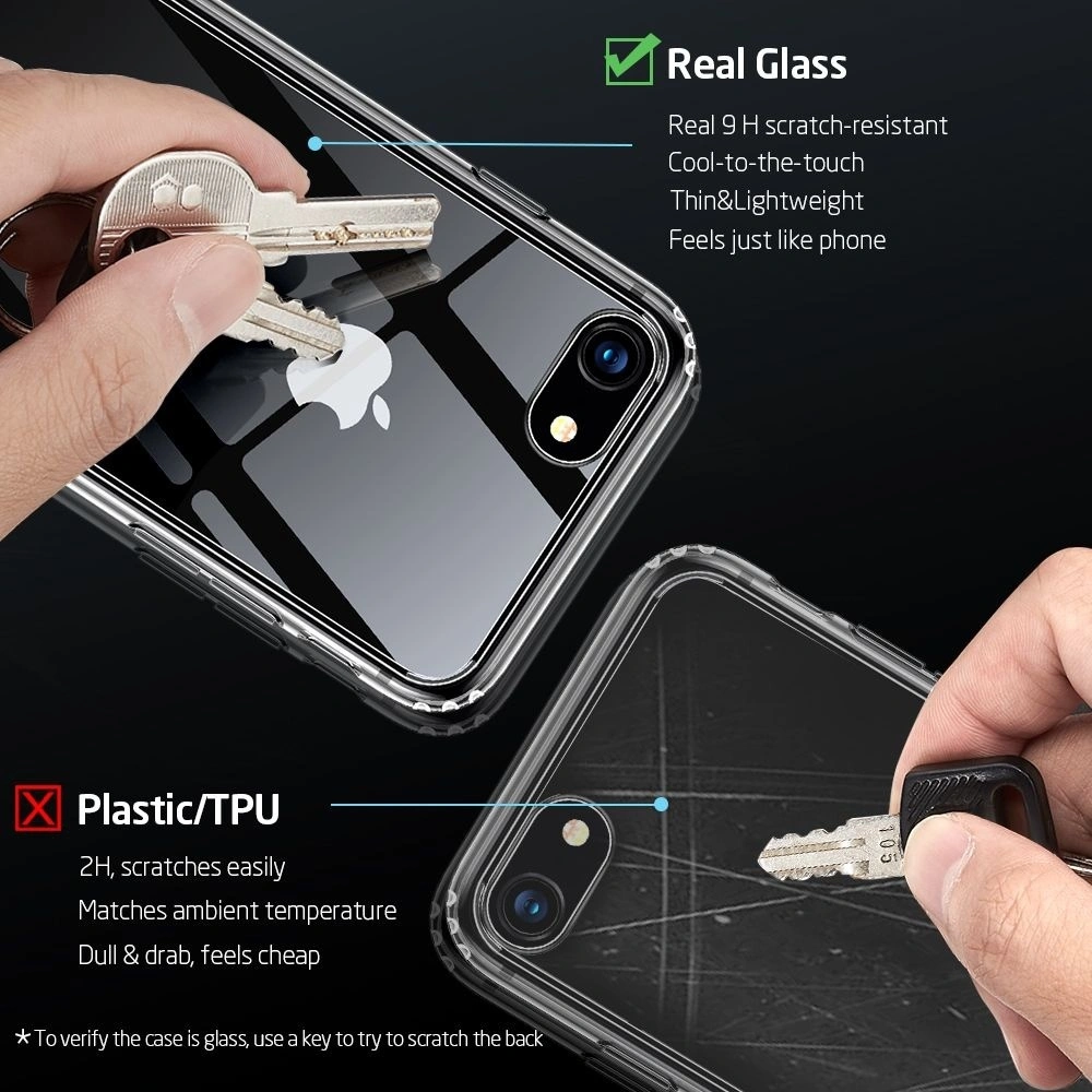 Hurtownia GSM - Etui ESR Ice Shield Apple iPhone SE 2022/SE 2020/8/7 Clear - ESR178CL - {ean13} - Hurt