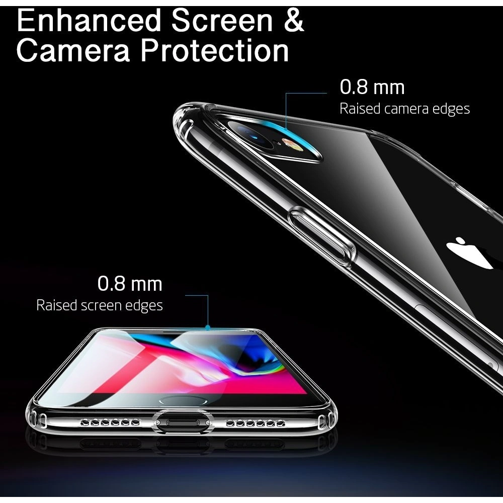 Hurtownia GSM - Etui ESR Ice Shield Apple iPhone SE 2022/SE 2020/8/7 Clear - ESR178CL - {ean13} - Hurt