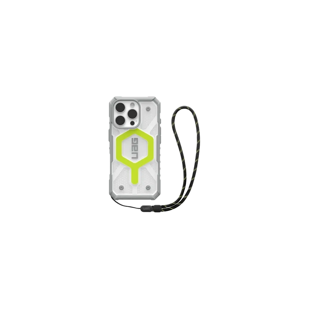 Hurtownia GSM - UAG Urban Armor Gear Pathfinder Clear MagSafe Bundle pro Apple iPhone 16 Pro (aktivní neon / grafitově černá) - UAG1538 - {ean13} - Hurt