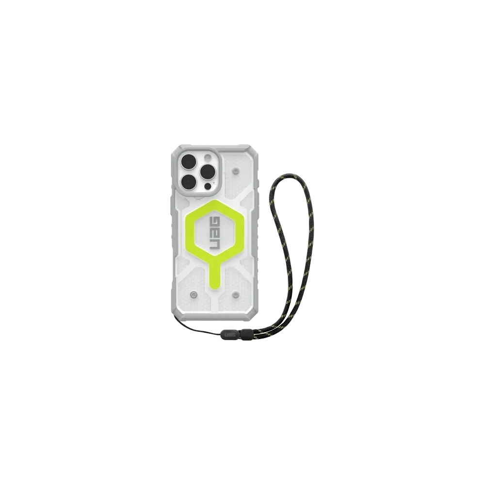 Hurtownia GSM - UAG Urban Armor Gear Pathfinder Clear MagSafe Bundle für Apple iPhone 16 Pro Max (aktiv neon / graphit-schwarz) - UAG1539 - {ean13} - Hurt