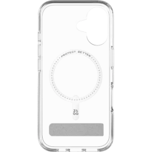 Wholesale ZAGG Crystal Palace Snap Kickstand Apple iPhone 16 MagSafe (clear) - ZAG172 - {ean13} - Hurt