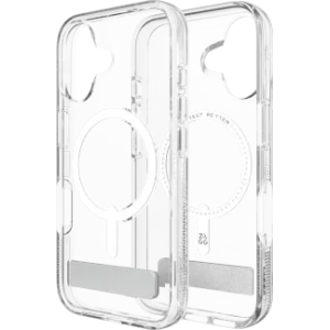 Wholesale ZAGG Crystal Palace Snap Kickstand Apple iPhone 16 MagSafe (clear) - ZAG172 - {ean13} - Hurt