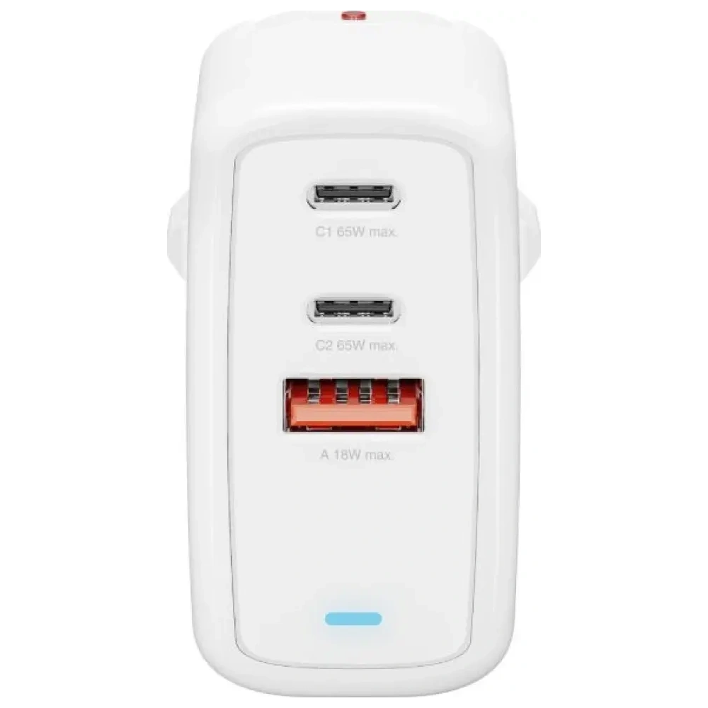 Hurtownia GSM - Încărcător de putere 4smarts Flex 65W USB-A, 2xUSB-C, alb - 4SMR79 - {ean13} - Hurt