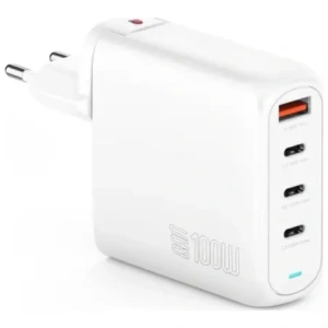 Hurtownia GSM - Încărcător de putere 4smarts Flex Pro 100W USB-A, 3xUSB-C, alb - 4SMR80 - {ean13} - Hurt