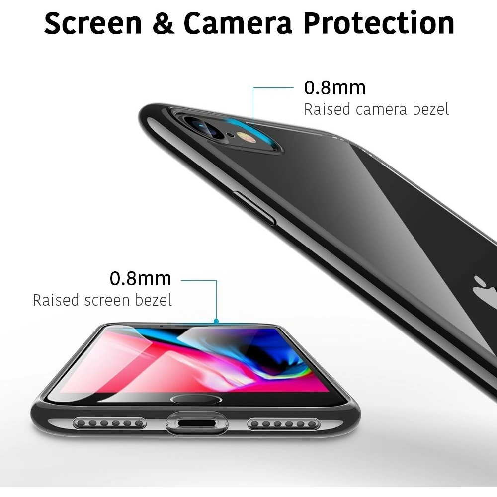 Hurtownia GSM - Etui ESR Essential Crown Apple iPhone SE 2022/SE 2020/8/7 Černá - ESR180BLK - {ean13} - Hurt