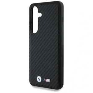 Hurtownia GSM - BMW Piele Carbon MagSafe Samsung Galaxy S25+ Plus negru - BMW823 - {ean13} - Hurt