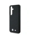 Hurtownia GSM - BMW Kožený Carbon MagSafe Samsung Galaxy S25+ Plus černý - BMW823 - {ean13} - Hurt
