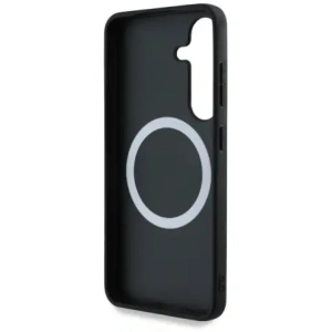 Hurtownia GSM - BMW Piele Carbon MagSafe Samsung Galaxy S25+ Plus negru - BMW823 - {ean13} - Hurt
